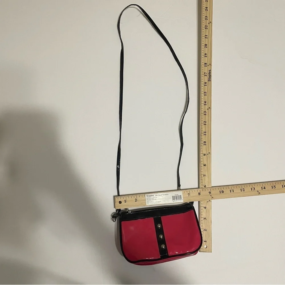 Stylish pink and Black Girls Crossbody Bag